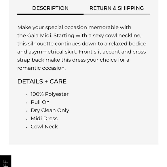 Astr the label Gaia midi dress - Picture 6 of 6